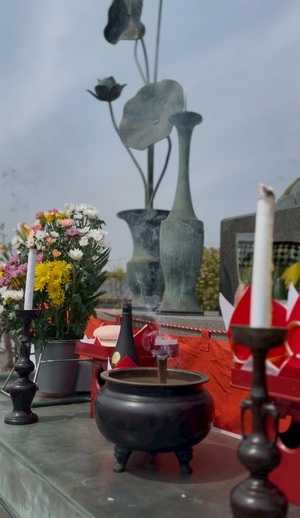 岩殿救済白衣観世音菩薩様のご縁日の画像